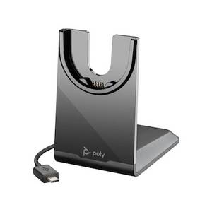 POLY Ladeschale für Voyager Focus 2 und Voyager 4300 Headsets; USB-C 