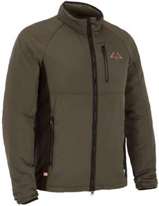 SwedTeam Alpha Thermo Jacke grün schwarz Jagd-Jacke