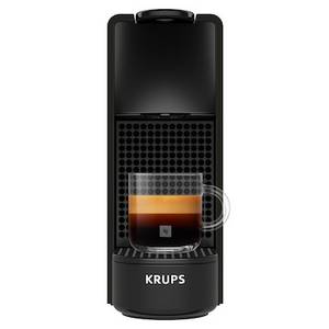 Krups Nespresso Kaffeekapselmaschine  XN110FN0 Essenza Mini Schwarz 