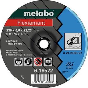 Metabo 616745000 Schruppscheibe gekröpft Bohrungs-Ø 16 mm 25 St. Schruppscheibe