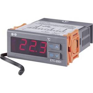 Voltcraft ETC-200+ Temperaturregler NTC -40 bis +120°C Relais 10A (L x B x H) 88 x 75 x 34.5mm 