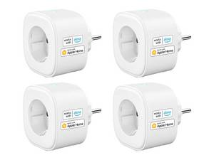 Meross WLAN-Steckdose MSS210KG-EU, 4 Stück 