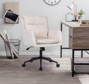 Home Deluxe Bürostuhl aus Webstoff CORA, Versch. Ausführungen - beige 