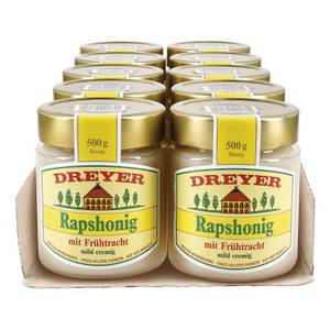 Sonstiges Dreyer Rapshonig mit Frühtracht 500 g, 10er Pack 