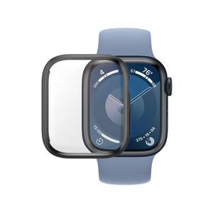 Panzerglass (TM) Displayschutz Full Body Apple Watch Series 9 mit D3O | 41mm | Schwartz (Transparent) (Versandkostenfrei) 