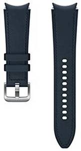 Samsung Hybrid Leather Band 20mm M/L - Navy Smartwatch-Armband