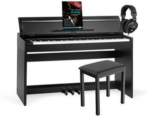 Mcgrey DP-18 SM Set Schwarz matt Home Piano