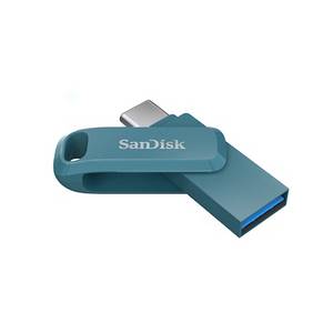 Sandisk Ultra Dual Drive Go 256 GB USB 3.1 Type-C / USB-A Stick Navagio Bay Blau 