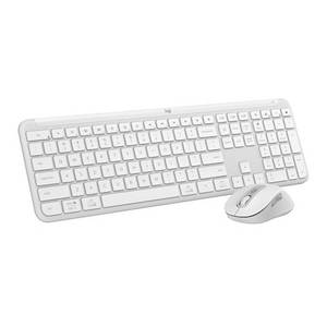 Logitech MK950 Signature Slim Combo Pale Grey - US - Tastaturkombination 