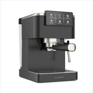 Otto Klarstein Espressomaschine SteelPresso, 1.5l Kaffeekanne, Edelstahlfilter, Elektrisch 20 Bar Espressomaschine Kaffemaschine Touch 