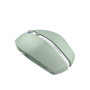 Cherry Gentix BT - Bluetooth Maus mit Multi-Device Funktion für bis zu 3 Endgeräte, AES-128- Verschlüsselung, Agave Green 