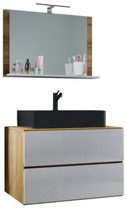 Vcm Waschtisch 3-tlg Waschtisch Badmöbel Lendas 80 cm M Schublade 