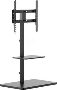 Puremounts PM-TVS-20 - TV-Standfuß, 32'' - 65'', höhenverstellbar max. 35kg, schwarz 