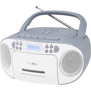 Reflexion CD-Radio DAB+, UKW, DAB AUX, CD, DAB+, Kassette, UKW, USB Weiß, Blau 