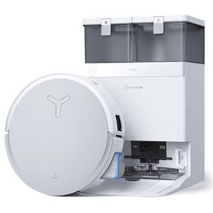 Ecovacs Saugroboter Wischroboter  DEEBOT X8 OMNI, 18,000 Pa, ZeroTangle 2.0, OZMO ROLLER Instant Self-Washing Mopping Technology, TruEdge 2.0, TruEdge 3D Edge Sensor, AIVI 3D 3.0 Omni-Approach Technology 