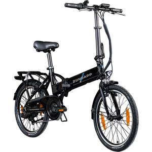 ZÜndapp Zündapp Z101 20 black/turquoise Elektro-Klapprad