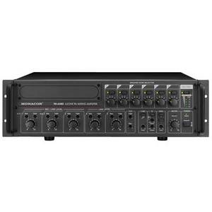 Monacor PA-6480 ELA-Verstärker 480 W 6-Zonen PA-Verstärker