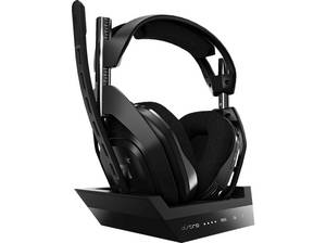  ASTRO GAMING A50 Wireless + Base Station for Xbox One, X S, Over-ear Gaming Headset Schwarz/Gold 