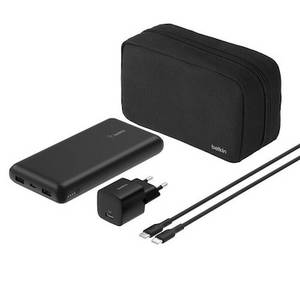 Belkin BOOSTERCHARGE Powerbank Set 20.000mAh schwarz 