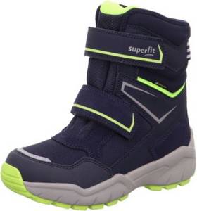 Superfit Winterstiefel CULUSUK 2.0 WMS Weite W6 für breite Füße GORE-TEX  blau/gelb Gr. 27 Jungen Kleinkinder 