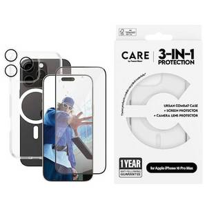 Panzerglass CARE by ® Flagship 3-in-1 Set iPhone 16 Pro Max 