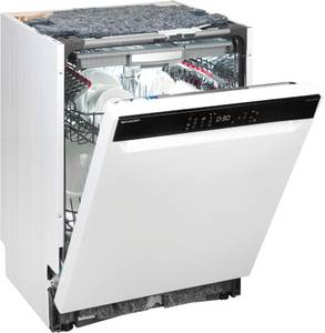 Sharp Unterbaugeschirrspüler, QW-NA3YU42AW-DE, 9,2 l, 14 Maßgedecke 