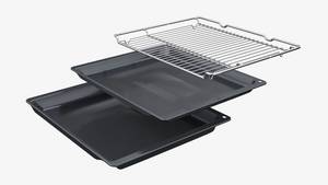 Bosch Backofen HBG7741B1 Serie 8, Einbau-Backofen, 60 x 60 cm, Schwarz,EEK:A+ 