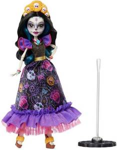 Mattel Monster High Collectors Howliday Skelita Calaveras Día De Muertos Edition (HNF96) Modepuppe