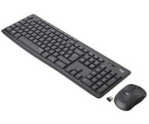 Logitech MK295 Desktop-Set Graphit (UK) Wireless Tastatur