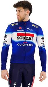 Castelli Thermal Soudal Quick-step 2024 Long Sleeve Jersey (Blue) Men MTB-Trikot