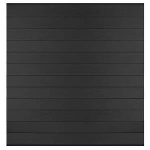 Mr. Gardener WPC-Bohlenzaun »Turino«, BxH: 179 x 90 cm, 6er-Set, Schwedenprofil, anthrazit - schwarz 