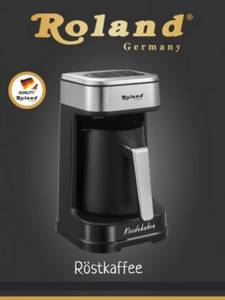 Roland Germany Mokkamaschine Mokkamaschine Kaffeebereiter Kaffeemaschine, 4 Mokka-Tassen, 4l Kaffeekanne 