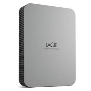 Lacie Mobile Drive Portable 5TB, moon silver 