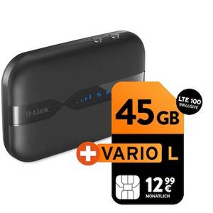 D-link WiFi Hotspot mit 45GB Datenvolumen 