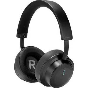 Lindy LH900XW Bluetooth®, kabelgebunden HiFi Over Ear Kopfhörer Over Ear Headset, Lautstärkeregelung, Noise Cancelling, Schwenkbare Ohrmuscheln Schwarz 