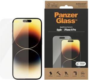 Panzerglass Anti-Bacterial Screen Protector iPhone 14 Pro Schutzfolie