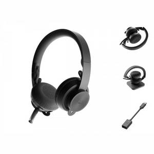 Logitech Zone Wireless Plus Bluetooth, Zertifiziert für Microsoft Teams, graphite 