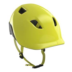Btwin Fahrradhelm 500 Kinder neongrün 