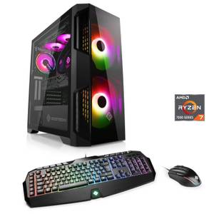 Csl Aqueon A77326 Extreme Edition Gaming-PC (AMD Ryzen 7 7800X3D, AMD Radeon RX 7900XTX, 64 GB RAM, 4000 GB SSD, Wasserkühlung) 