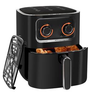 ibettertec Heißluftfritteuse Heißluftfritteuse 10L, Multifunktionale Air Fryer 2400W,Max 200℃, 2400,00 W, Heißluft Fritteuse XXL, 95% weniger Öl 