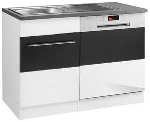 Held MÖbel Spülenschrank Trient, 110 cm breit, inkl. Tür/Socke für Einbaugeschirrspüler 