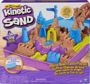 Spin Master Kinetic Sand Deluxe Strandspaß (6067801) Formsand