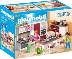 Playmobil City Life - Große Familienküche (9269) Playmobil Puppenhauseinrichtung Playmobil City Life - Große Familienküche (9269) Playmobil Puppenhauseinrichtung