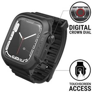 Catalyst 45mm Apple Watch Series 7 Wasserdichtes Case Schwarz 