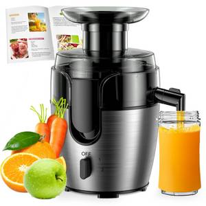 ibettertec Entsafter Entsafter Gemüse und Obst, Zentrifugenentsafter, Juicer Machine,-, 1000W, Zwei Geschwindigkeitsstufen, BPA-Frei 