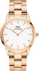 Daniel Wellington Iconic Link 36 rose gold/white (DW00100209) Analoguhr