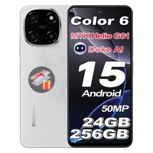 Blackview Color 6 AI Smartphone (256 