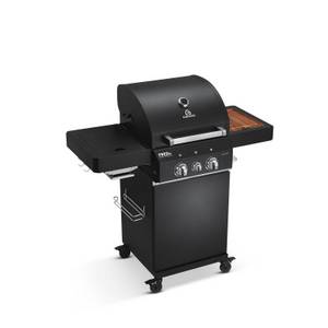 Burnhard Gasgrill Fred Jr., 2-Brenner, 900 