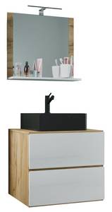 Vcm Waschtisch 3-tlg Waschtisch Badmöbel Lendas 60 cm M Schublade 