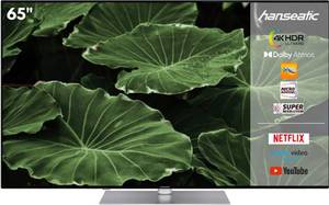 Hanseatic 65U800UDS LED-Fernseher (164 cm/65 Zoll, 4K Ultra HD, Android TV,...